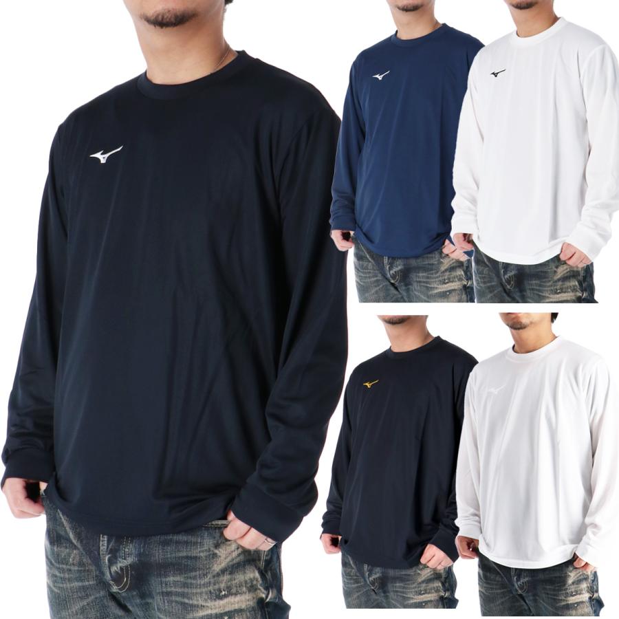 MIZUNO（ミズノ） ロンT 長袖Tシャツ メンズ ブランド スポーツ T