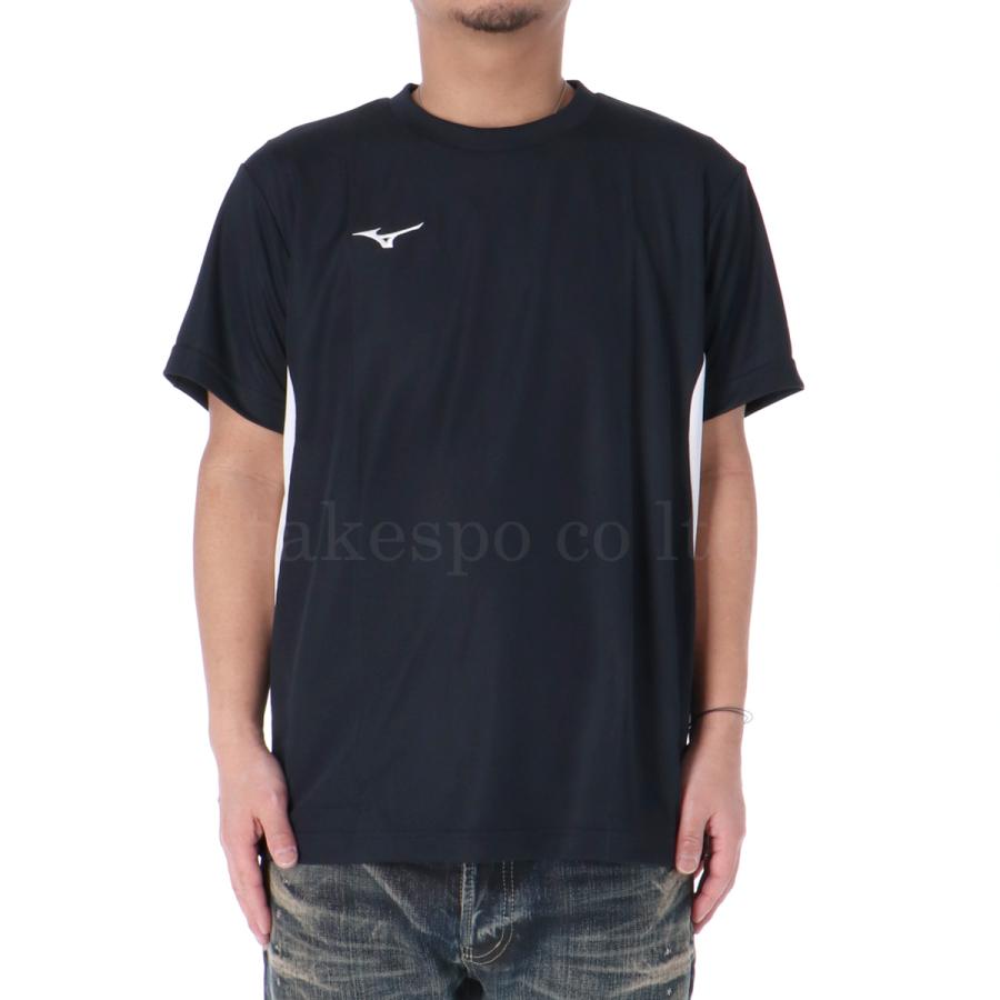 Tシャツ メンズ 半袖 吸汗 速乾 ミズノ 吸水 ナビドライ ブランド Mizuno ワンポイント 3L/4L | MIZUNO | 09