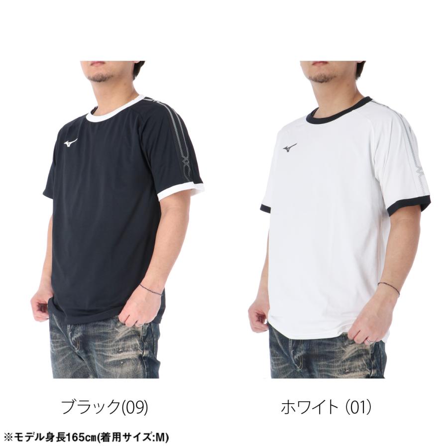 MIZUNO（ミズノ） Tシャツ メンズ 半袖 速乾 スポーツ ブランド 吸汗