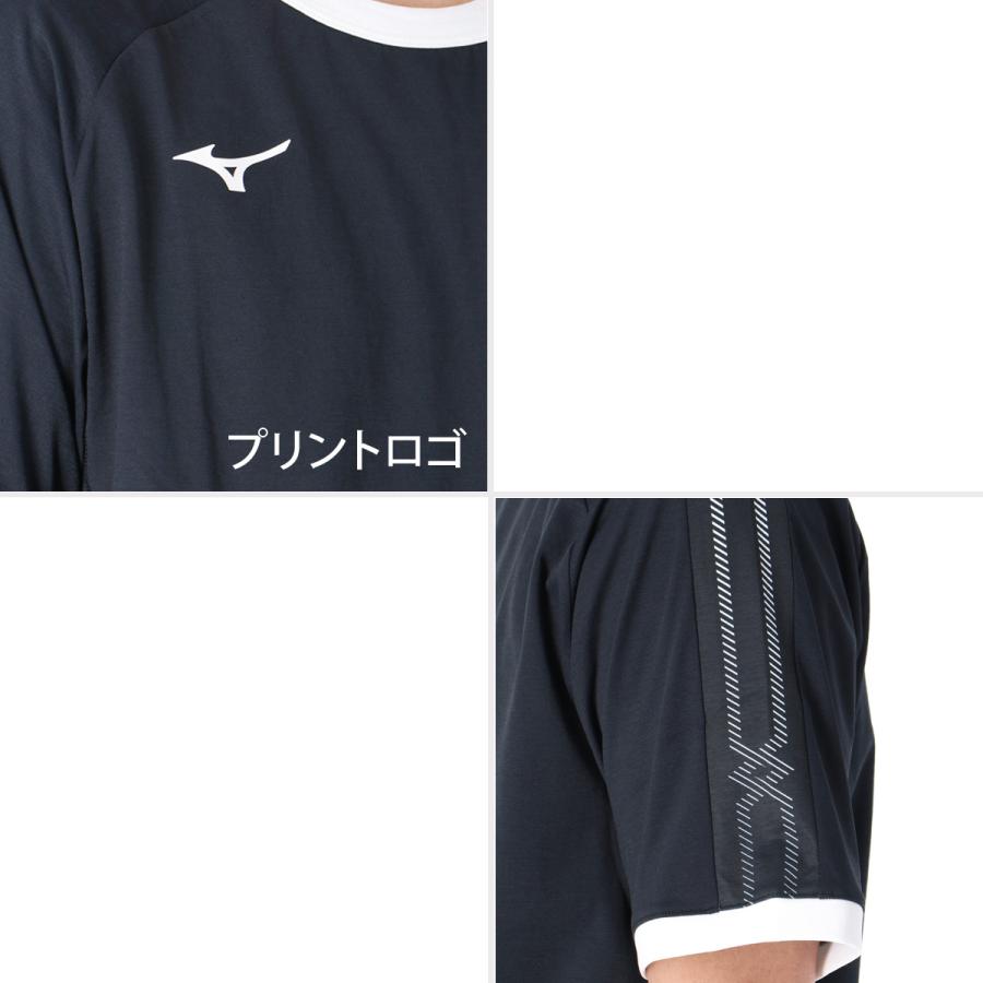 MIZUNO（ミズノ） Tシャツ メンズ 半袖 速乾 スポーツ ブランド 吸汗
