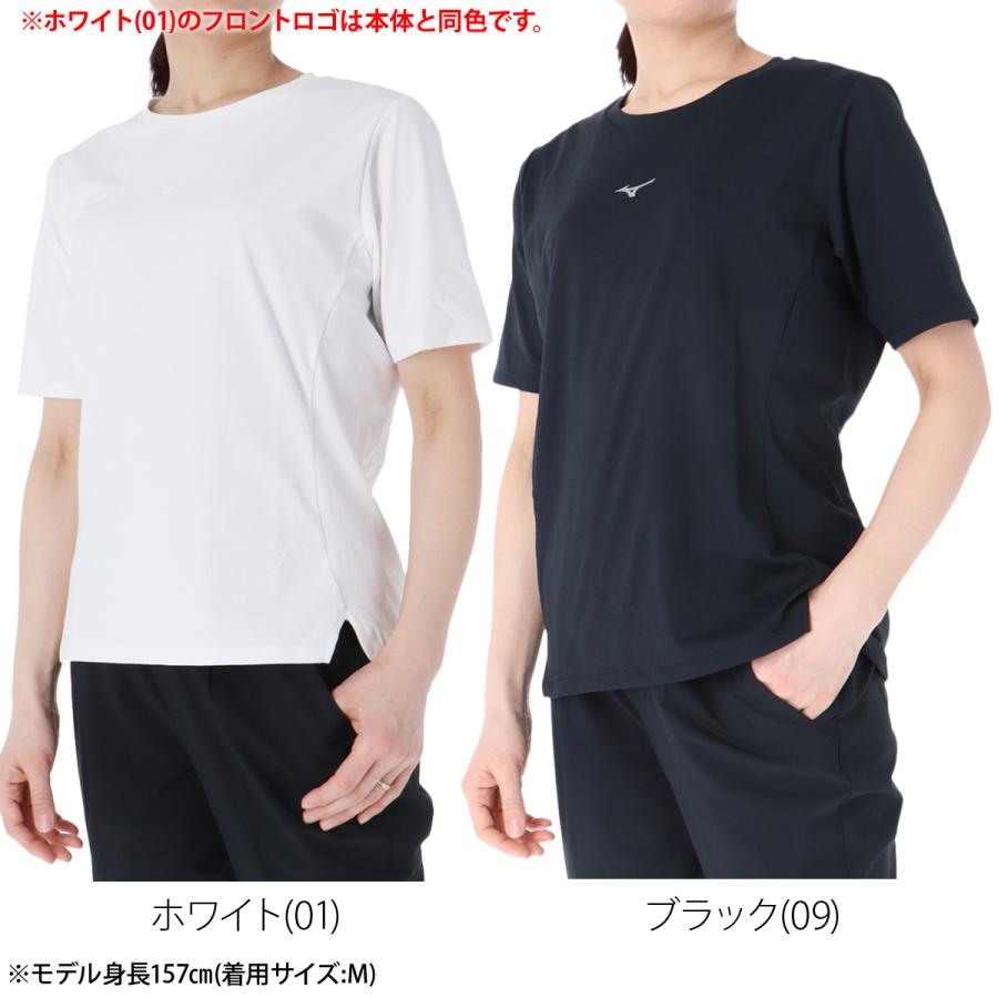 MIZUNO（ミズノ） Tシャツ レディース 半袖 速乾 スポーツ ブランド