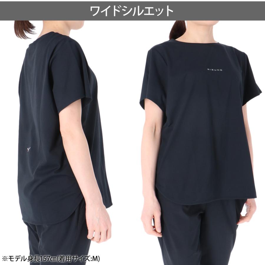 MIZUNO（ミズノ） Tシャツ レディース 半袖 速乾 スポーツ ブランド