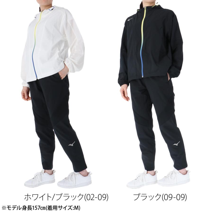 MIZUNO（ミズノ） 薄手 ジャージ 上下 レディース セットアップ フード