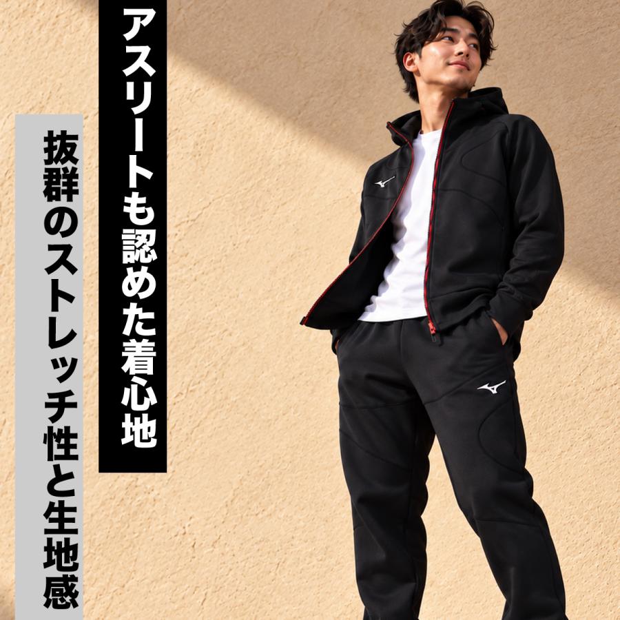 MIZUNO（ミズノ） ピーチタッチスウェット 送料無料 スウェット 上下