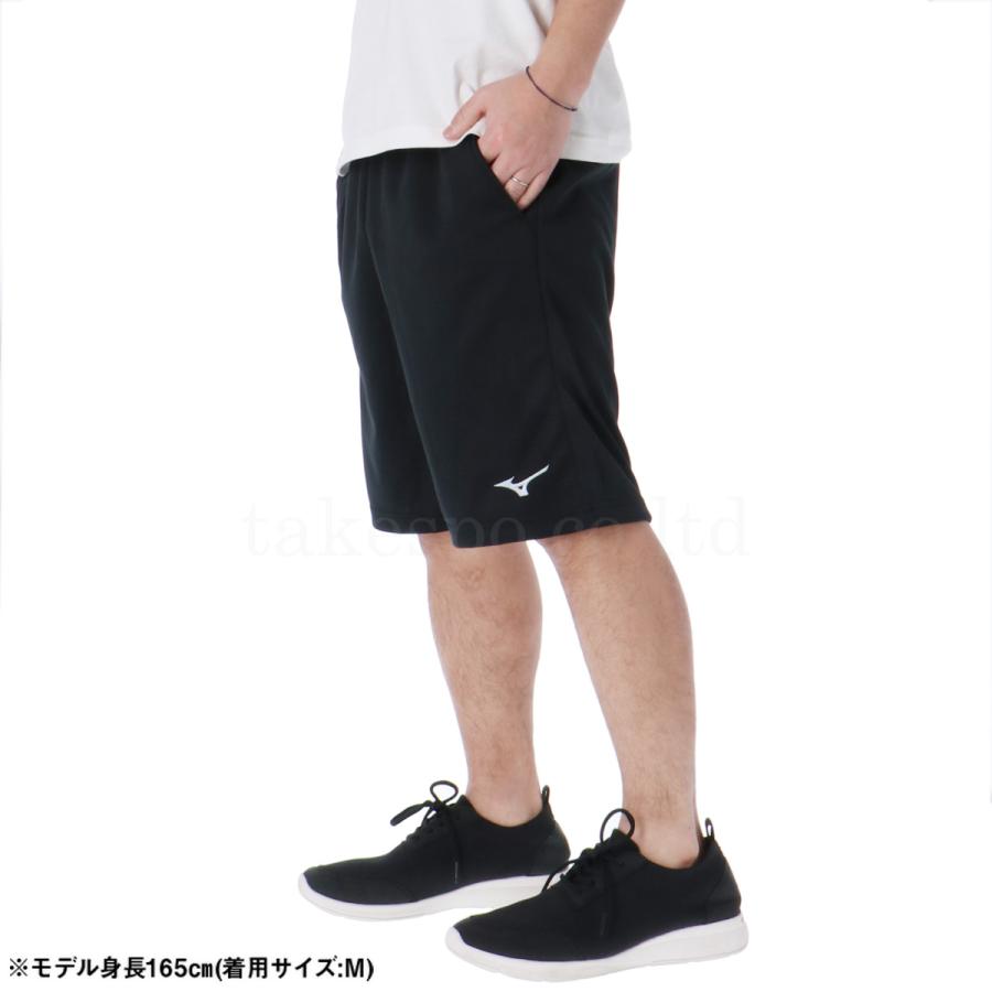 ハーフパンツ メンズ スポーツ 短パン ミズノ ブランド トラックパンツ ジャージ 吸汗 速乾 UVカット ドライ ナビドライ 3L/4L | MIZUNO | 08