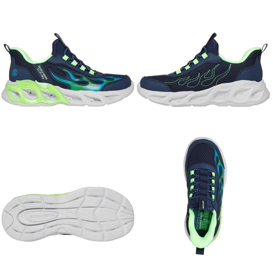 SKECHERS（スケッチャーズ） スリップインズ ジュニア レザー シューズ