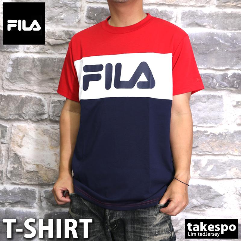 FILA（フィラ） Tシャツ メンズ ブランド ロゴTシャツ 419302 3ds 半袖