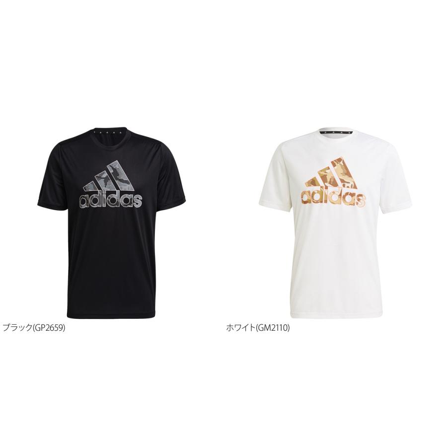 アディダス Tシャツ メンズ 上 Adidas カモ柄 ビッグロゴ ドライ 吸汗速乾 半袖 送料無料 限定ジャージのタケスポ 通販 Paypayモール