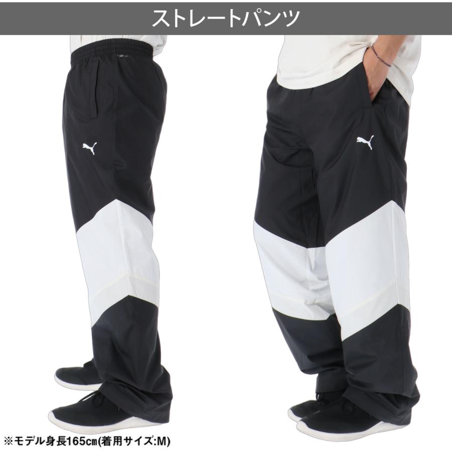 PUMA ウィンドブレーカーセット ホワイト/ブラック PUMA（プーマ） 送料無料 ウインドブレーカー 上下 セットアップ
