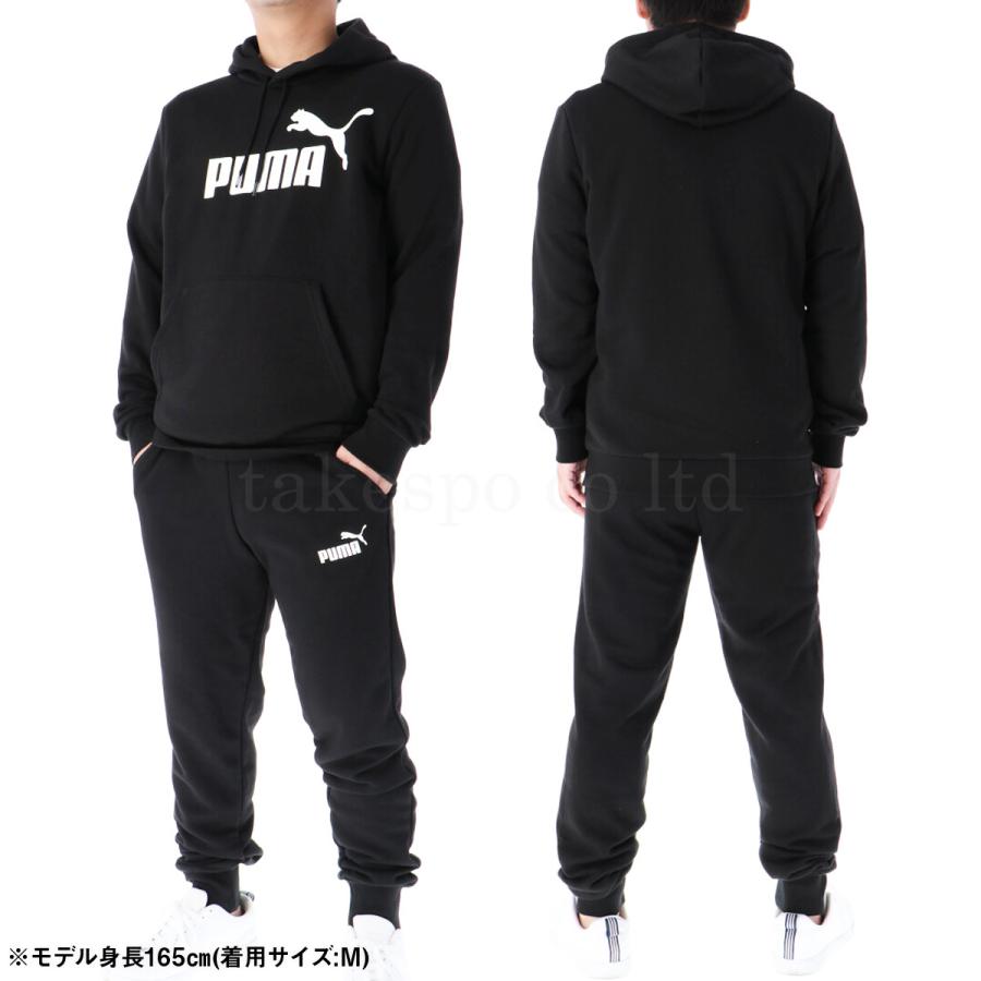 プーマ スウェット メンズ 上下 PUMA パーカー パンツ ビッグロゴ フーディ パーカー トレーニングウェア 588709-588730 送料無料 新作｜takespo｜07