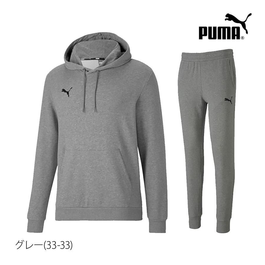 プーマ スウェット メンズ 上下 スエット PUMA パーカー パンツ パーカ ワンポイント トレーニングウェア 656988-656975 新作｜takespo｜10