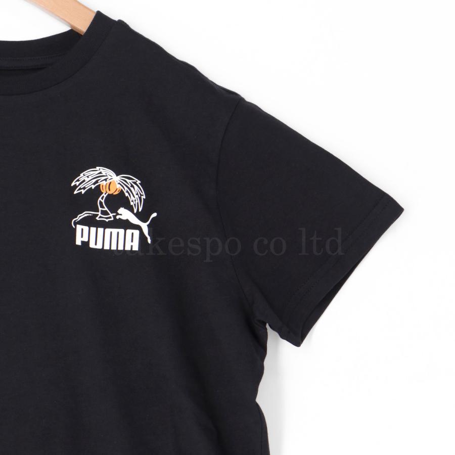 プーマ Tシャツ ハーフパンツ ジュニア 上下 PUMA バックプリント付き 半袖 コットン 681329-681326 送料無料 新作｜takespo｜11