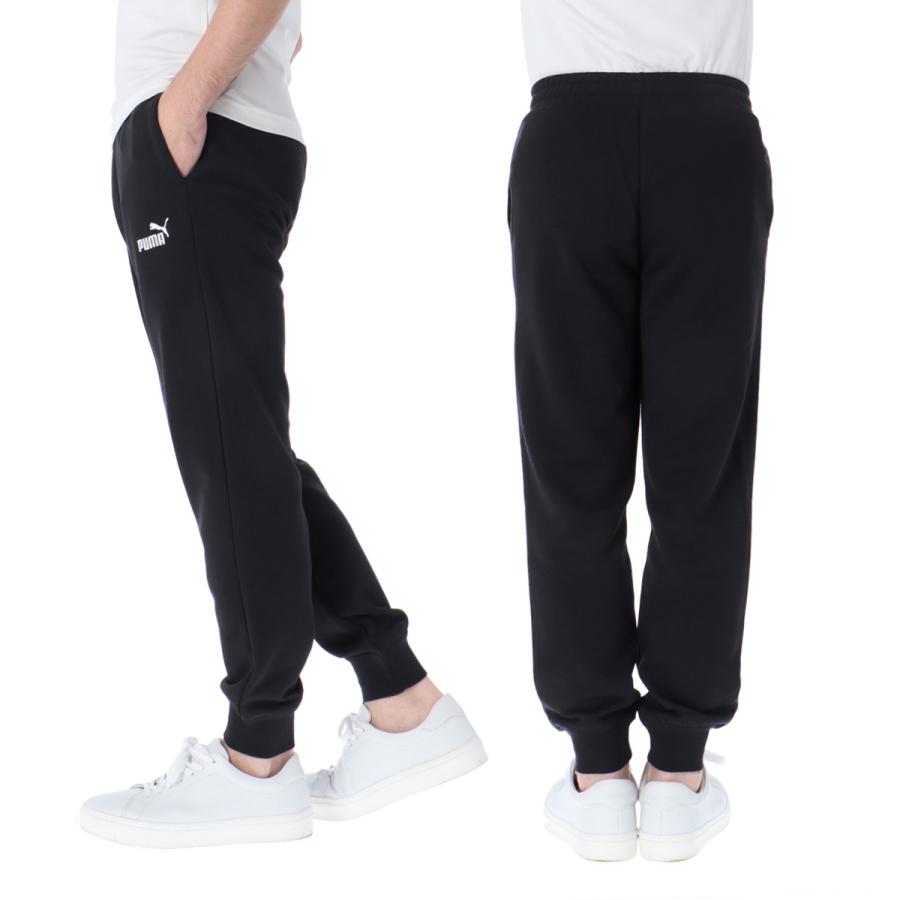 PUMA（プーマ） ジャージ 下 メンズ ロングパンツ エッセンシャルズ 裏