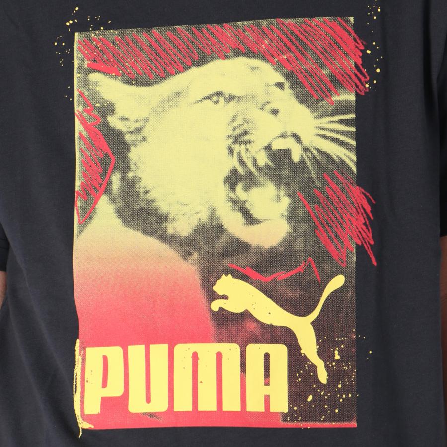 PUMA（プーマ） Tシャツ メンズ ブランド グラフィック フォトプリント