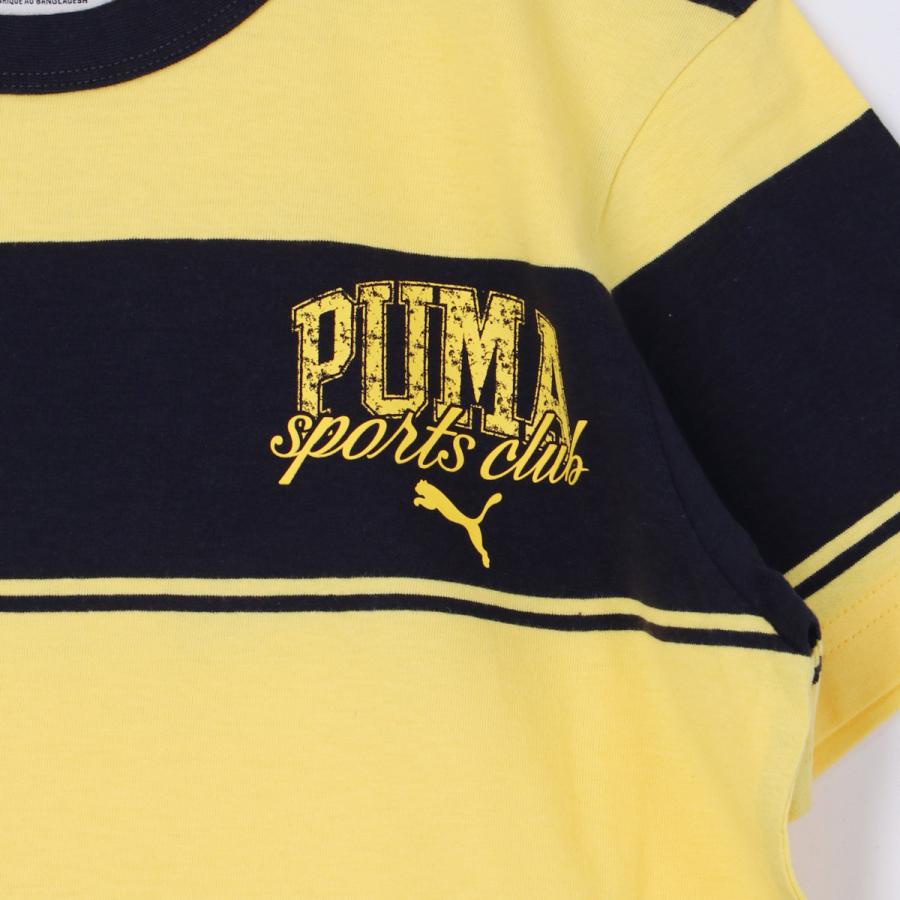 PUMA（プーマ） Tシャツ ジュニア ブランド PUMA CLASS ストライプド