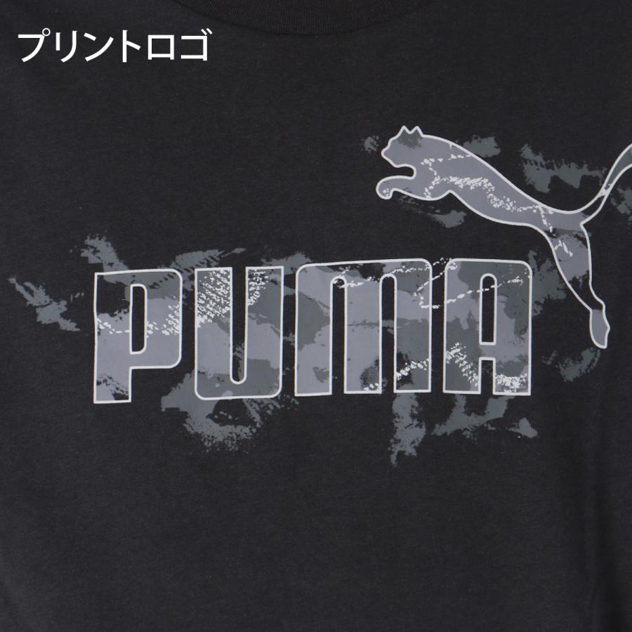 【正規品】激レア★×PUMA コラボ ブランドロゴ プリントTシャツ【希少XLサイズ】 PUMA（プーマ） Tシャツ メンズ ブランド PUMA CAMO 694137 コットン