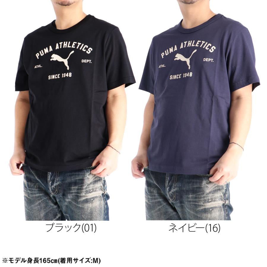 PUMA（プーマ） Tシャツ メンズ ブランド PUMA 694176 コットン100 綿