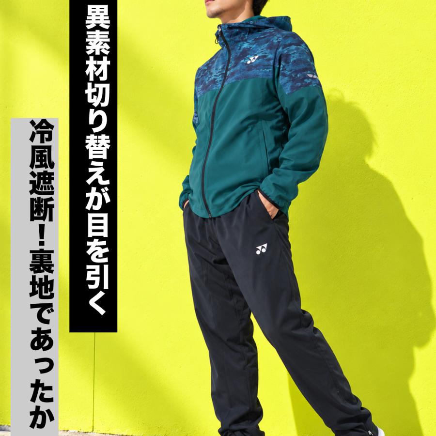 YONEX（ヨネックス） UNI 裏地付 送料無料 ウインドブレーカー 上下