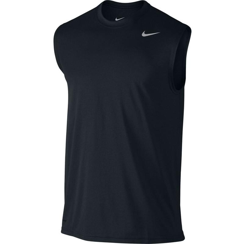 ナイキ Tシャツ メンズ 上 Nike ワンポイント 無地 タンクトップ ドライ 吸汗速乾 ノースリーブ Dri Fit 7186 Blk 送料無料 限定ジャージのタケスポ 通販 Paypayモール