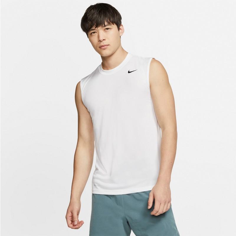 ナイキ Tシャツ メンズ 上 Nike ワンポイント 無地 タンクトップ ドライ 吸汗速乾 ノースリーブ Dri Fit 7186 Wht 送料無料 新作 限定ジャージのタケスポ 通販 Paypayモール
