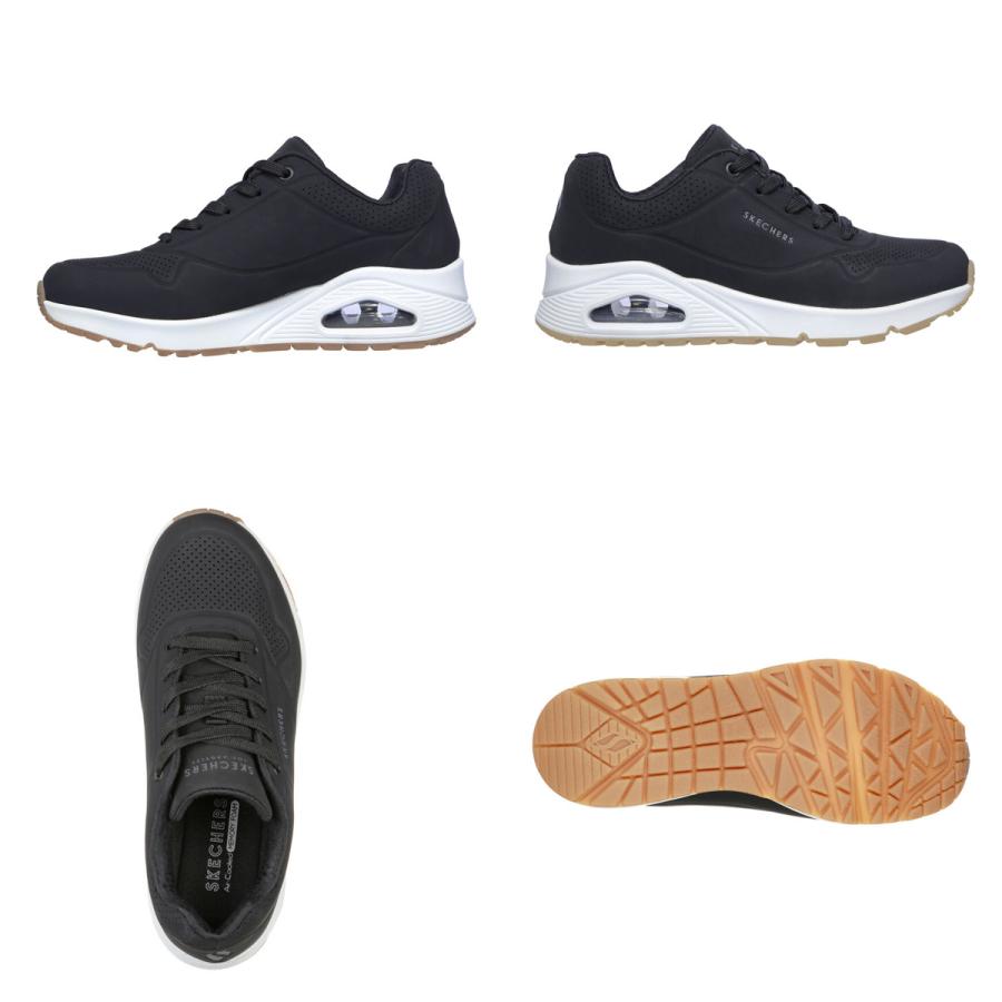 SKECHERS スケッチャーズ ウノ スタンド オン エア レディース レザー