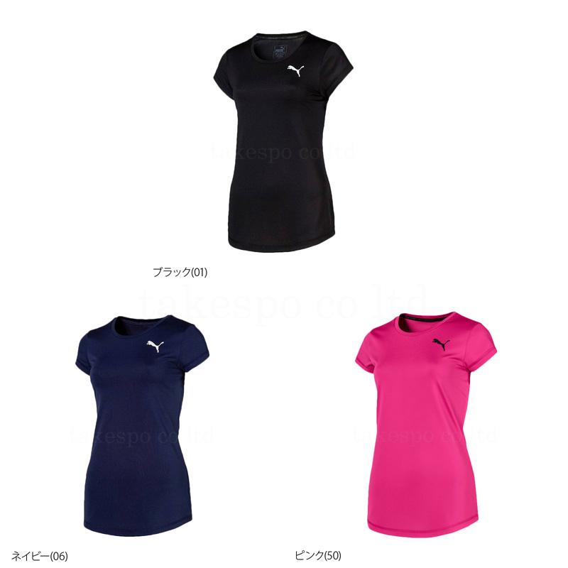 プーマ Tシャツ レディース 上 Puma 吸汗速乾 ドライ 半袖 送料無料 アウトレット 新作 限定ジャージのタケスポ 通販 Paypayモール