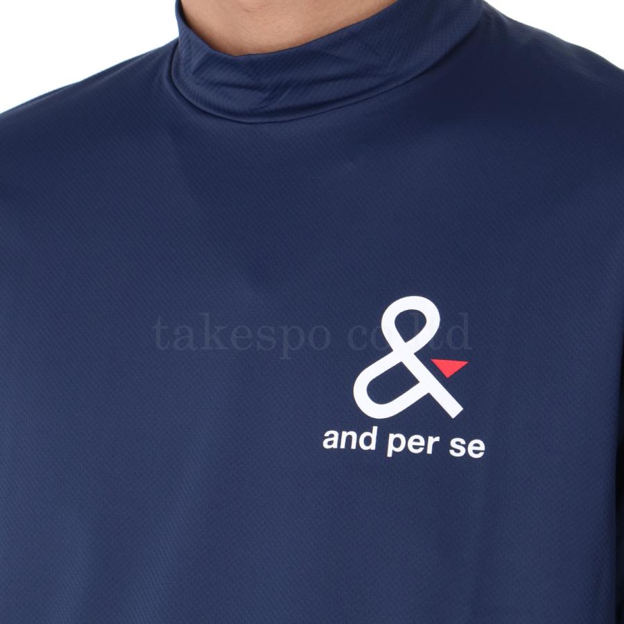 and per se アンパスィ Tシャツ メンズ 半袖 送料無料 モック and per se アンパスィ Tシャツ メンズ 半袖 送料無料 モック