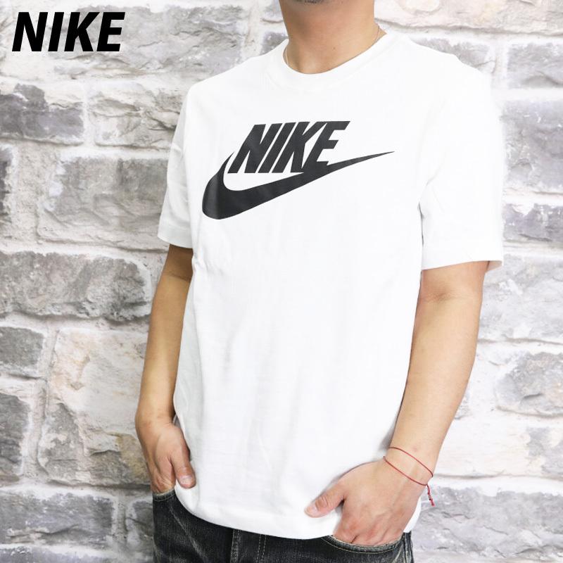 ナイキ Tシャツ メンズ 上 Nike 春 夏 ビッグロゴ 綿 100 S M L Xl Xxl 半袖 Ar5005 Wht 送料無料 新作 限定ジャージのタケスポ 通販 Paypayモール