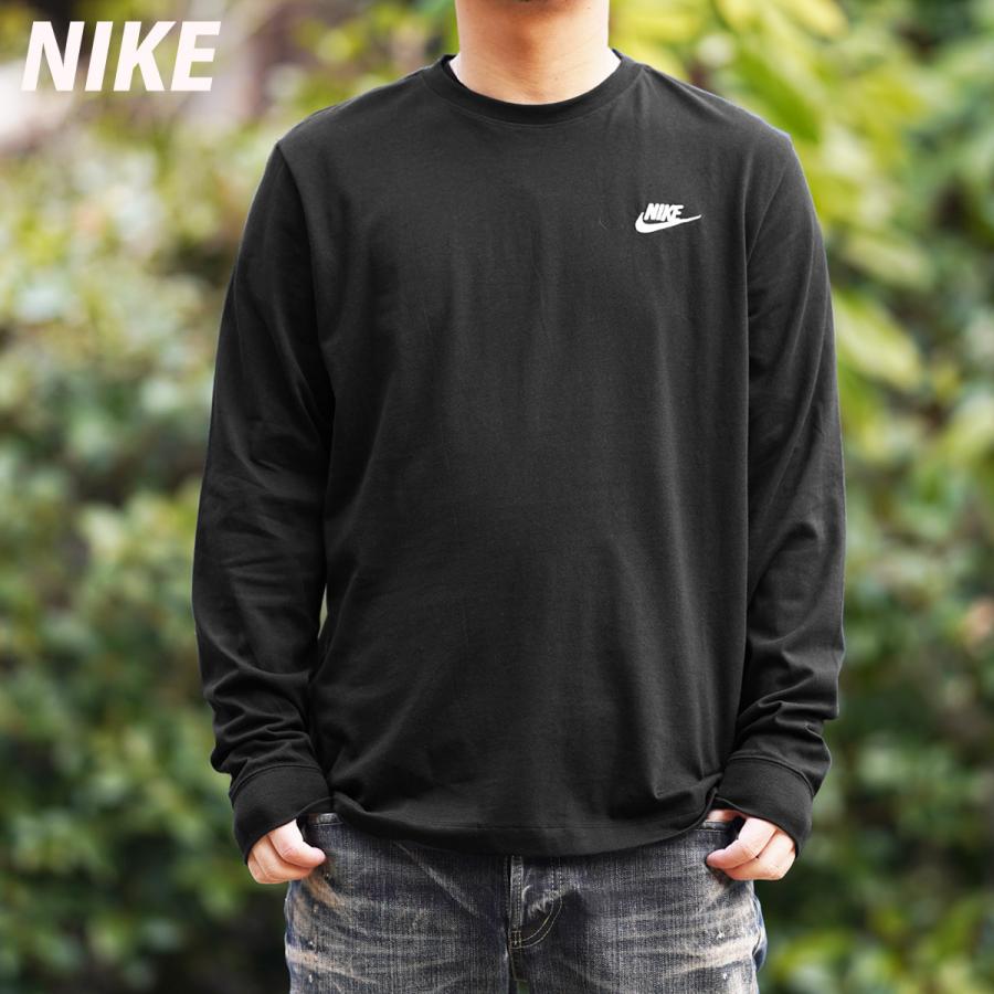 ナイキ 長袖Tシャツ メンズ 上 NIKE クラブ AR5194 BLK 新作 ナイキ 長袖Tシャツ メンズ 上 NIKE クラブ AR5194 BLK 新作