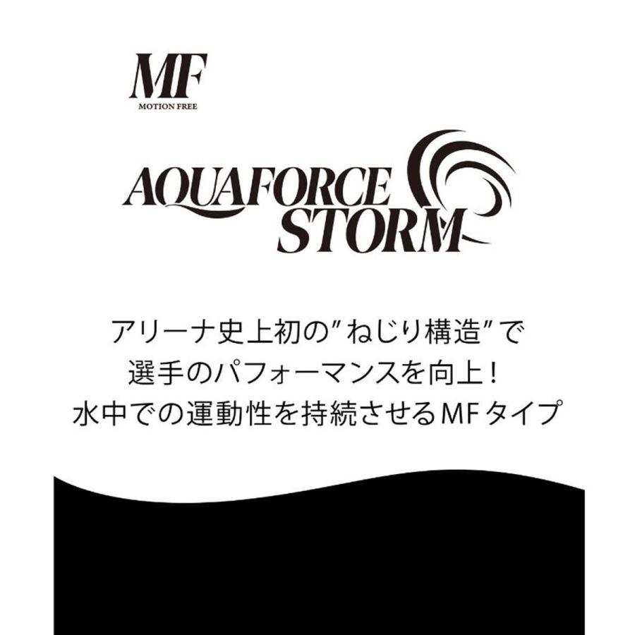 競泳水着 メンズ アリーナ fina承認 アクアフォースストームMF 競泳用水着 WA承認 【返品交換不可】 競泳 | アリーナ | 12