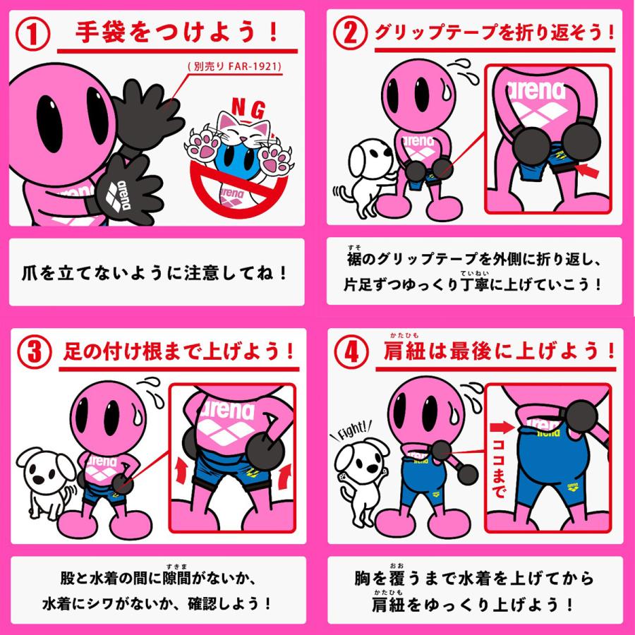 アリーナ（arena） 競泳水着 レディース fina承認 アクアフォース