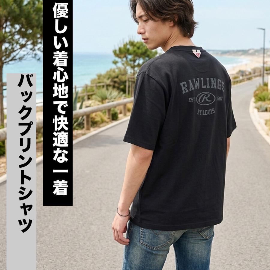Rawlings（ローリングス） Tシャツ メンズ ブランド Rawlings AST16S05