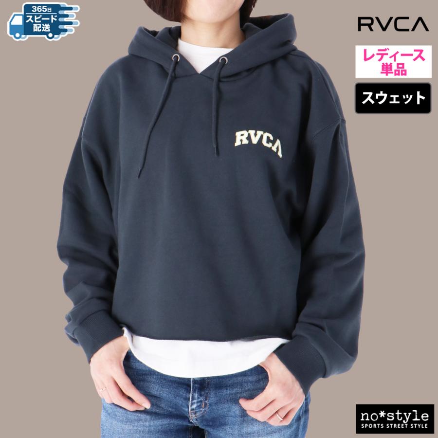 RVCA ルーカ スウェットパーカー レディース 上 トレーニングウェア 