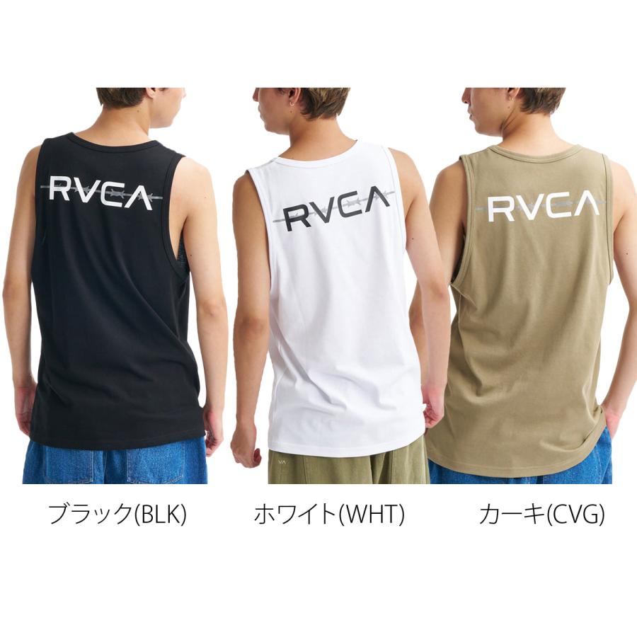 RVCA（ルーカ） ノースリーブ メンズ スポーツ ブランド タンクトップ 