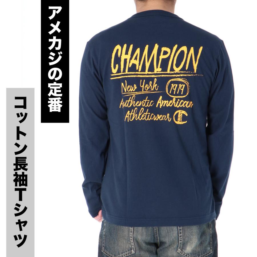 Tシャツ ロンT Champion（チャンピオン） 長袖カットソー Champion4段 60's h*i様 メンズ 長袖T カットソー トップス