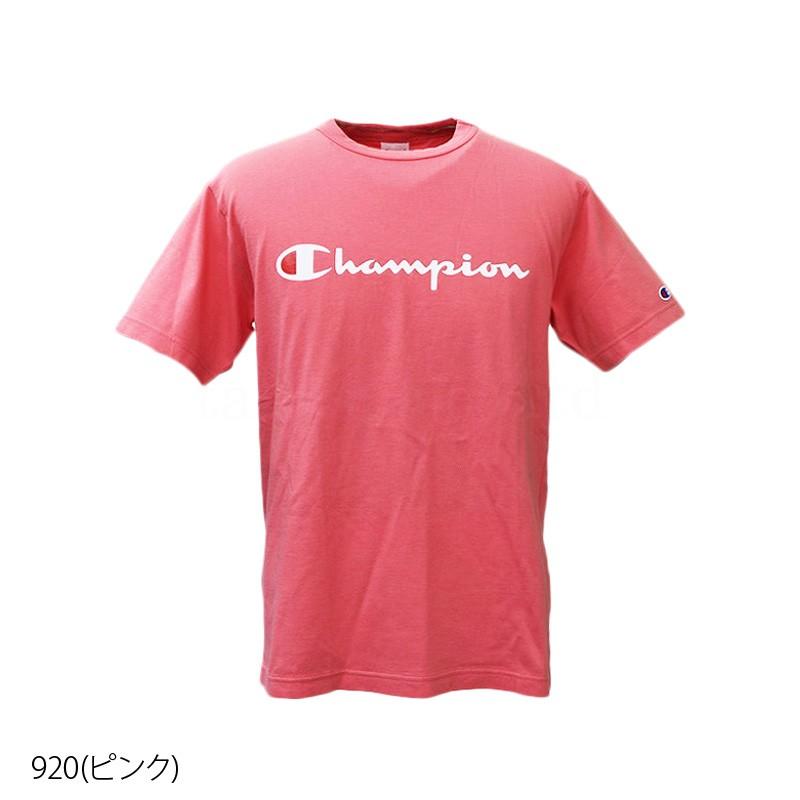 チャンピオン Tシャツ メンズ 上 Champion 半袖 ロゴ C3P302 アウトレット 半額｜takespo｜09