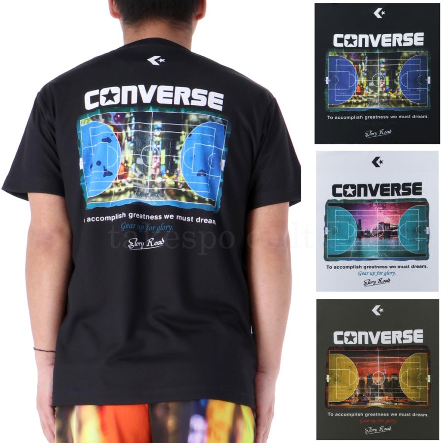 コンバース Tシャツ メンズ 上 CONVERSE 半袖 バスケットボール 吸汗 速乾 バックプリント ゴールドシリーズ CBG231354 アウトレット 半額｜takespo｜11