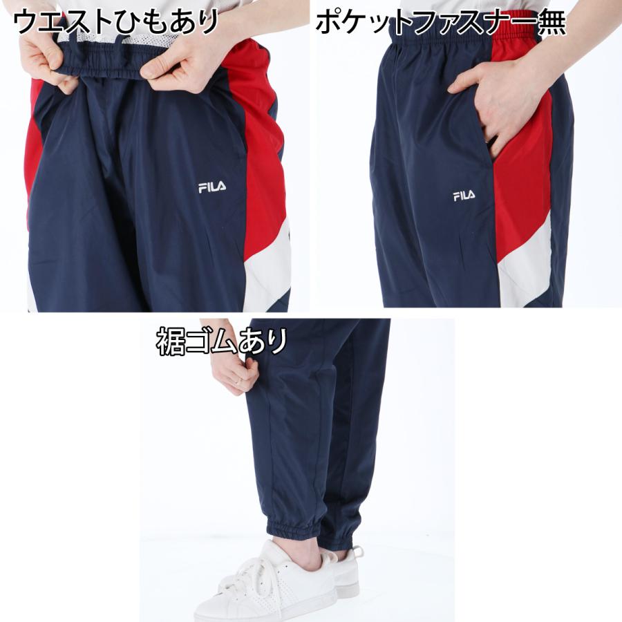 FILA ネイビー 花柄 セットアップ FILA（フィラ） ウインドブレーカー 上下 レディース セットアップ