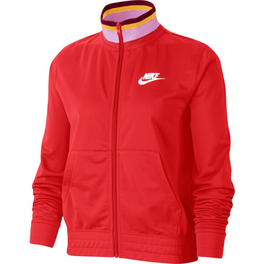 ナイキ ジャージジャケット レディース 上 Nike 保温 裏トリコット トレーニングウェア Cu5929 Red 送料無料 あすつく 限定ジャージのタケスポ 通販 Paypayモール