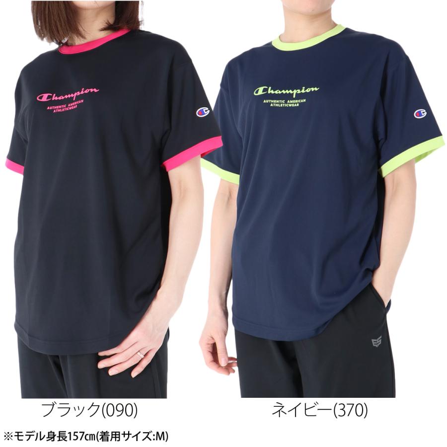 Champion（チャンピオン） Tシャツ レディース 半袖 速乾 スポーツ