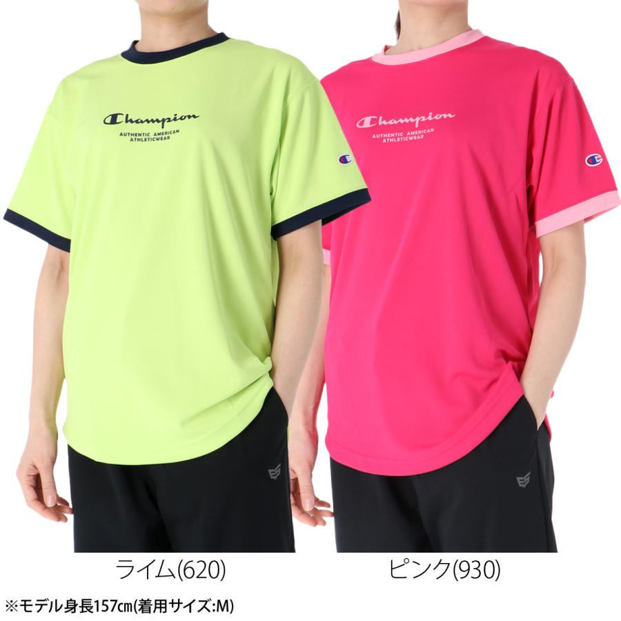 Champion（チャンピオン） Tシャツ レディース 半袖 速乾 スポーツ
