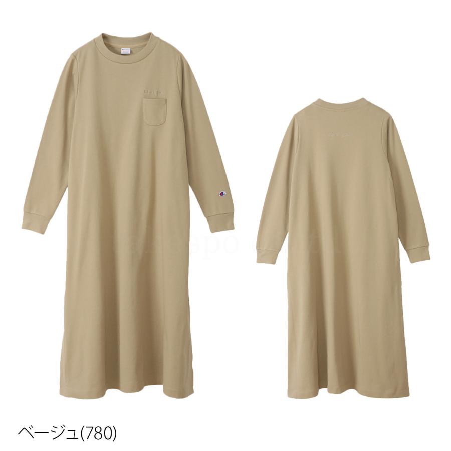 チャンピオン ワンピース レディース Champion ロング丈 ゆったり Tシャツワンピース Tワンピ マキシ丈 長袖 Cwu412 送料無料 新作 限定ジャージのタケスポ 通販 Paypayモール