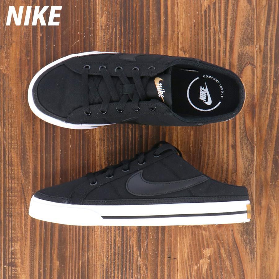 ナイキ スニーカー レディース Nike ミュール シューズ ウィメンズ コート レガシー ミュール Db Blk 送料無料 新作 限定ジャージのタケスポ 通販 Paypayモール