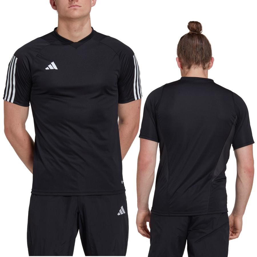 アディダス Tシャツ メンズ 上 adidas 半袖 サッカー プラクティスシャツ 吸湿 ドライ 吸汗 速乾 3ストライプス サイドライン TIRO23 DD442 新作｜takespo｜10