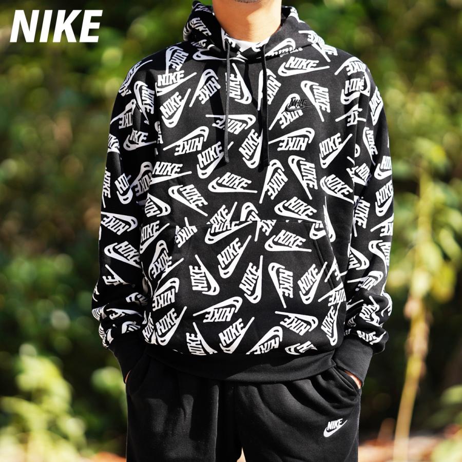 ナイキ スウェット メンズ 上下 Nike 総柄 フーディ パーカー Blk パンツ 正規品新品未使用品 トレーニングウェア Dd4848 送料無料 560円 新作10