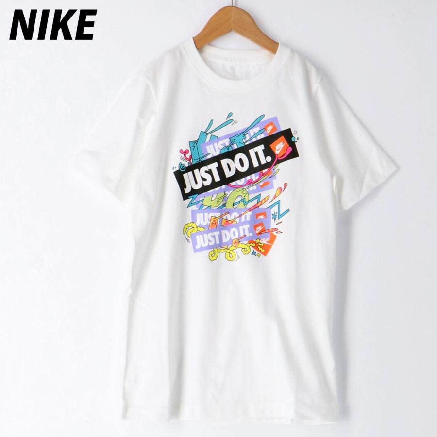 ナイキ Tシャツ ジュニア 上 Nike 半袖 Just Do It Dh6524 Wht 送料無料 アウトレット 新作 限定ジャージのタケスポ 通販 Paypayモール