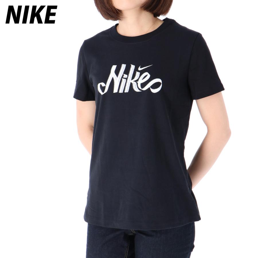 ナイキ Tシャツ レディース 上 Nike ビッグロゴ 吸汗速乾 新作 Blk ドライ 半袖 送料無料 Dn66 アウトレット Seal限定商品