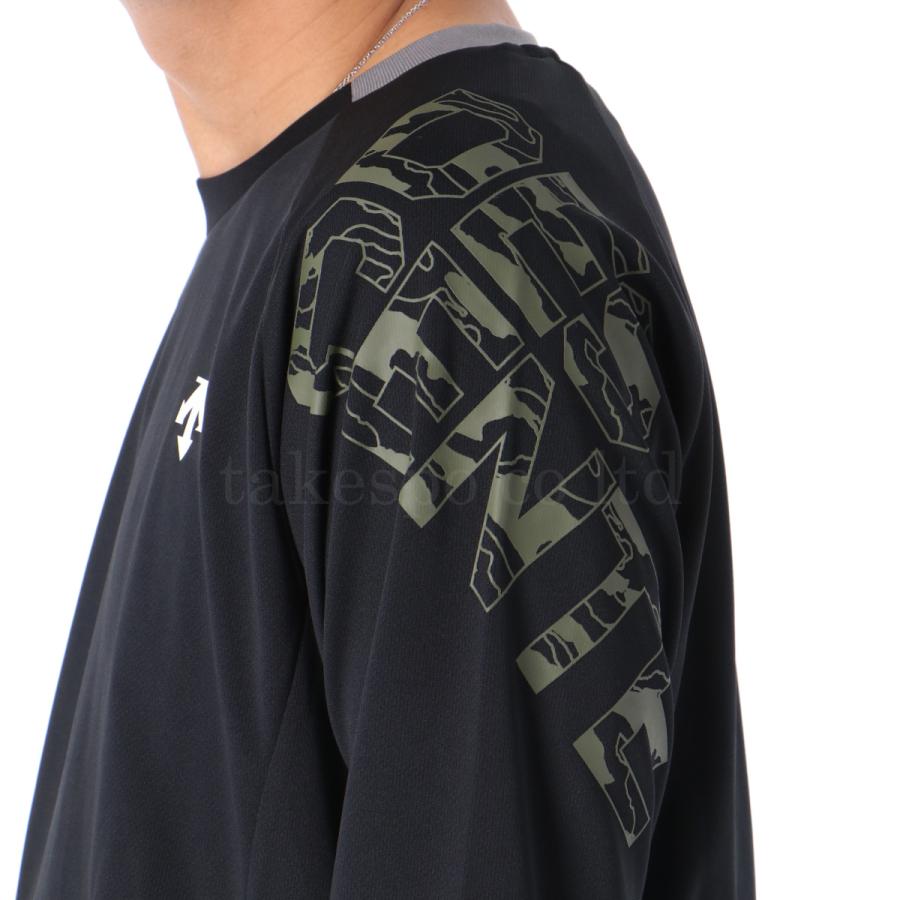 DESCENTE（デサント） ロンT 長袖Tシャツ メンズ ブランド ドライ 速乾