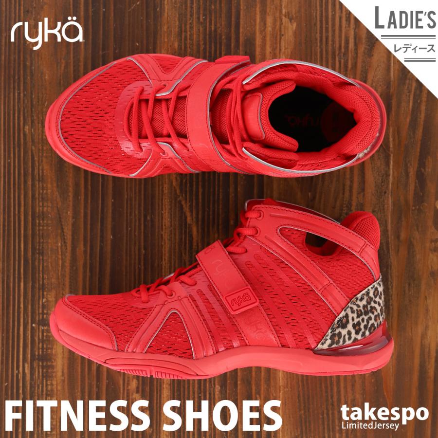 ライカ スニーカー レディース Ryka ダンスシューズ ヒップホップ フィットネスシューズ ダンス エアロビクス エクササイズ E1269p1604 Red 送料無料 限定ジャージのタケスポ 通販 Paypayモール