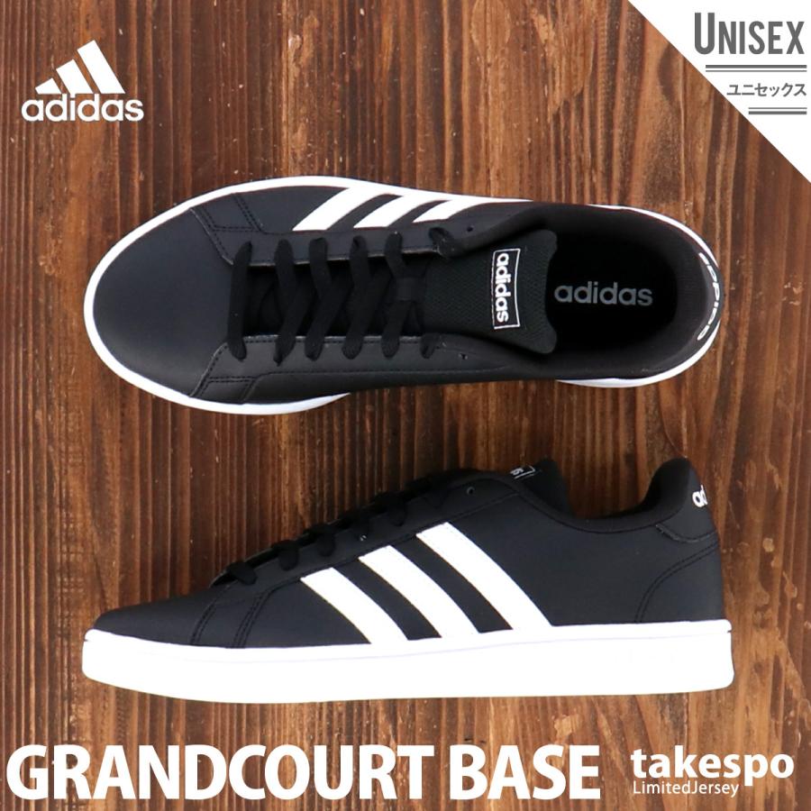 アディダス スニーカー ユニセックス Adidas メンズ レディース Grandcourt Base Ee7900 Blk 送料無料 限定ジャージのタケスポ 通販 Paypayモール